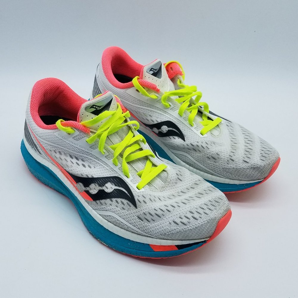 Saucony Endorphin Speed Women's Size 10.5 Running Shoes White Mutant